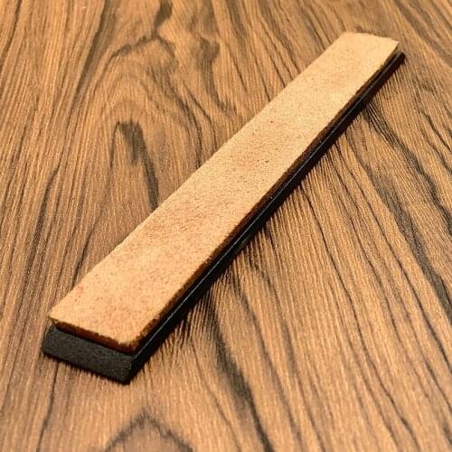 Woodworking Planer Knife Polished Leather 150 * 20 * 3mm knife sharpener Kitchen knife razor sanding system leather
