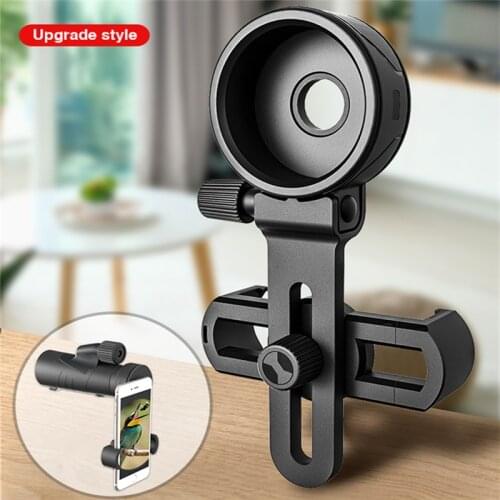 Telescope mobile phone holder Cell-Phone-Adapter-Bracket Clip-Mount Telescope Monocular Rubber-Material Soft Universal