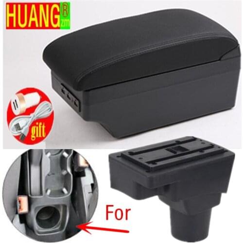 For Chevrolet sonic Armrest For Chevrolet Aveo Armrest box Car Retrofit parts Interior Storage box Auto parts USB