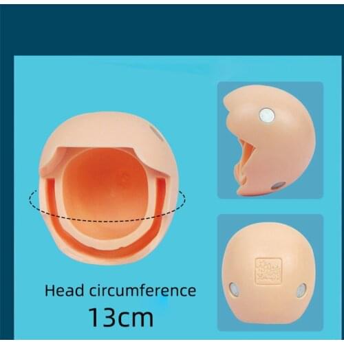 Ob11 Doll Head YMY Back Head Bald Head Can Be Installed with GSC Replace Face Open eyes Face 1/12BJD Doll Accessories Cat Ear