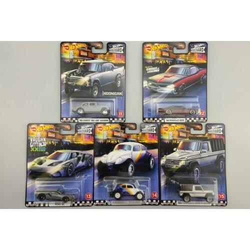 Hot wheels 1/64 GJT68 Beloved choice Linmeng Garden Avenue iron rubber tire alloy car toys Benz Collection Metal Die