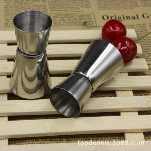 Stainless Steel Cocktail Measuring Jigger Double Jigger Shot Drink Spirit Measure Cup Bar Accessories Bar Tools