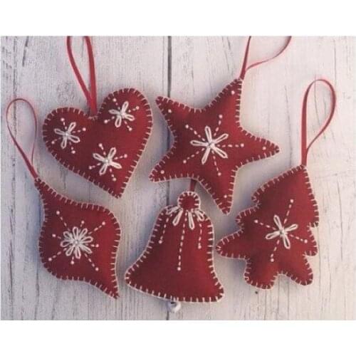 New Christmas, bell, pendant Wooden die Scrapbooking C-347-3 Cutting Dies