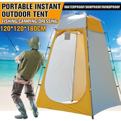 Portable Privacy Shower Toilet Camping Open Up Tent Camouflage Anti UV function Outdoor Dressing Tent Photography Tent
