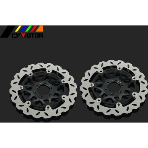 2PCS Motorcycle Floating Brake Discs Rotor For HONDA CB400SF CB 400SF SuperFour 1999 2000 2001 2002 2003 2004 2005 2006 07 08 09