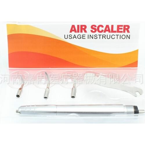 Dental Ultrasonic Scaler 2/4Holes Scaler Handpiece with 3 Tips S1/S2/S3