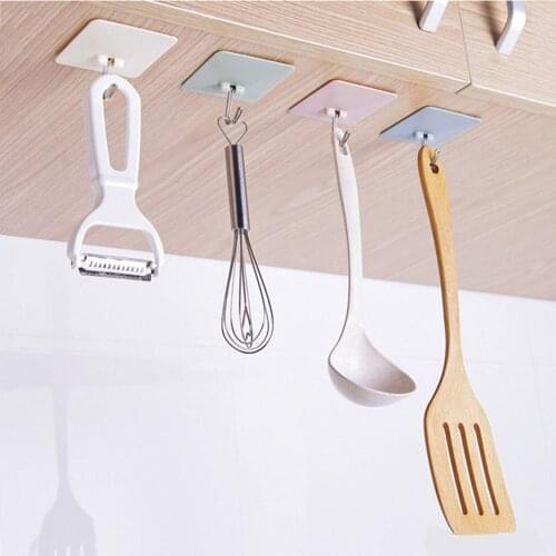 Bathroom Kitchen Organizer Hanger Hook Wall Hanging Door Towel Holder Rack Hot Sale 1PC Chic 1 X Kitchen Hook Hooks & Rails