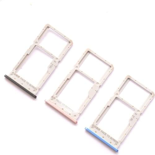 10x Original New Sim Cards Adapters For Xiaomi Redmi Note 6 Note6 Pro SIM Micro Card Tray Holder Slot