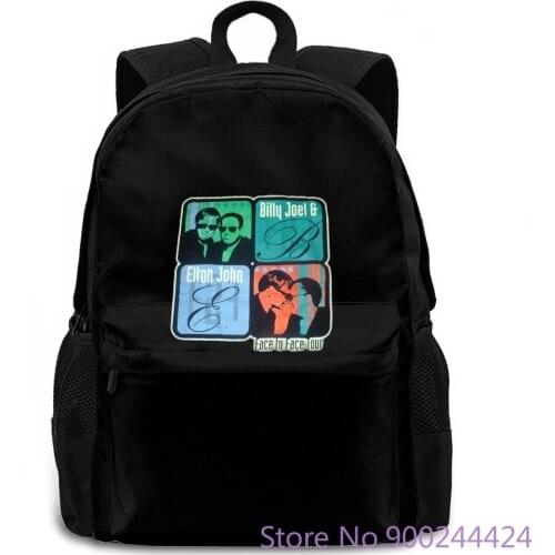 2001 Face To Face Tour T - ELTON JOHN & BILLY JOEL 20" Chest L Large Adult women men backpack laptop travel school adult