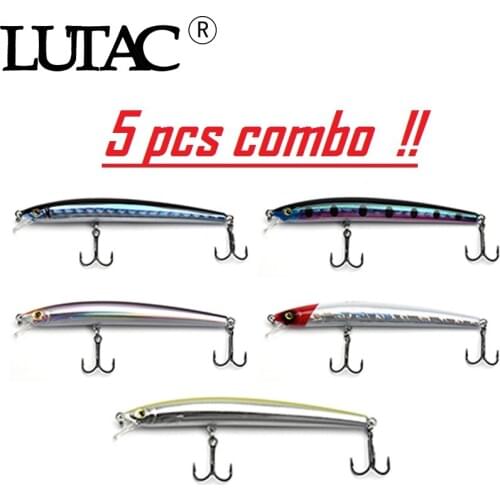 5pcs Combo Fishing lures Peche Pesca Hard Plastic Lure carp fishing isca artificial 3D fish eyes Mini Crankbait Suspending lure