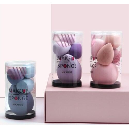 5PCS Cosmetic Puff Makeup Sponge Set Blender Makeup Tools Beauty Face Foundation Blending for Liquid Cream and Powder New