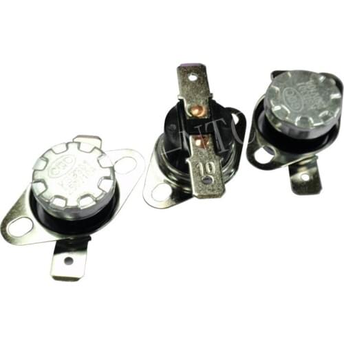 50PCS Thermostat KSD302/KSD301 0C-350C 10A250V 105C 110C 115C 120C 125C 130C 135C 140C 145C 150C 160 degrees Normal Closed