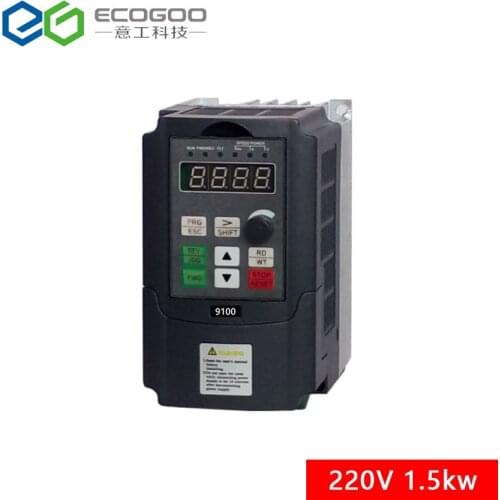 AC 220V Frequency Converter 1.5KW/2.2KW Variable Frequency Drive Converter VFD Speed Controller Converter