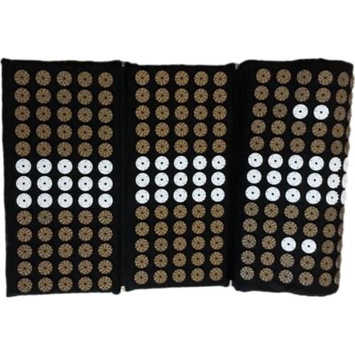 ELOS-Lotus Acupuncture Mager Mat Acupressure Zip-Apart Mat Relieve Back Pain Acupressure Mat Pillow Mage for Body