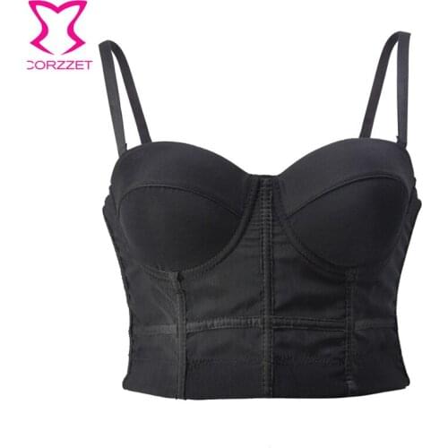 Black Soft Cotton Solid Sweet Brassiere Gothic Bralette Top Bras For Women Hot Bra Push Up Sexy Lingerie Femme Sujetador Mujer