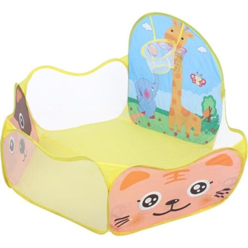 Kids Play Tent Outdoor Indoor Children Baby Game Play Toy Tent Portable Ocean Ball Pit Pool 120*120cm(Randomly Sent)