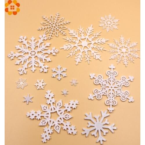 DIY House Artificial Snow And Snowflakes