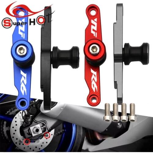 For YAMAHA YZFR6 YZF R6 YZF R 6 2019 2020 2021 Motorcycle Accessories Swingarm Slider Spools Lifting screw