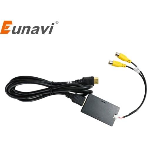 Eunavi HDMI to AV Converter HDMI to RCA CVBS Video Adapte AV out