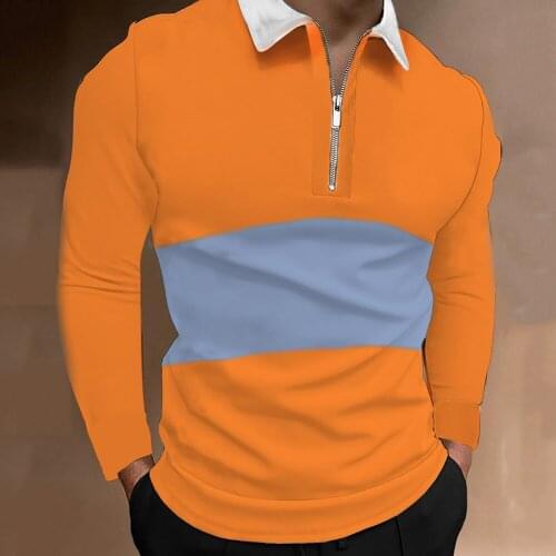 GYMR Long Sleeve Polos For Men