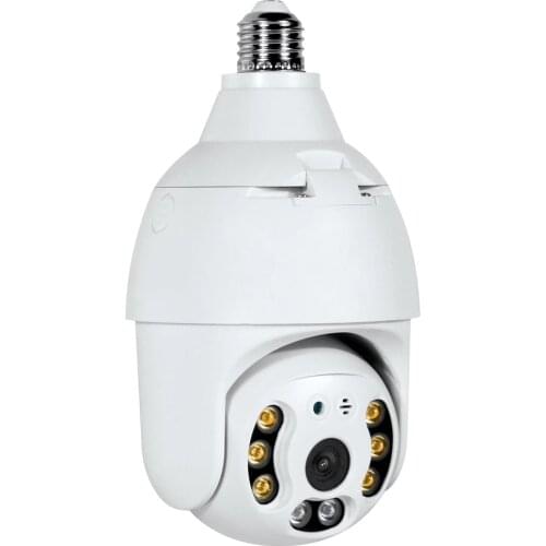 DIDSeth 3MP WIFI E27 Lamp IP Camera Night Vision PTZ Security Camera CCTV Video Surveillance work with Smart Life