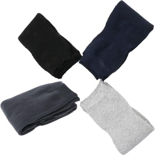 1 Pair Womens Mens Cashmere Wool Knee Warmers Leg Warm Thigh High Socks Legging
