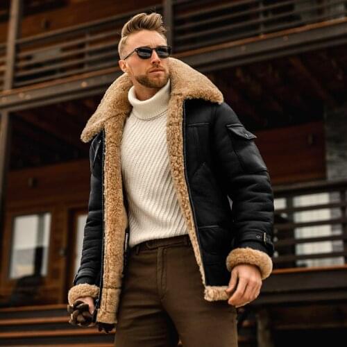 LUCLESAM Men's Jackets Parkas