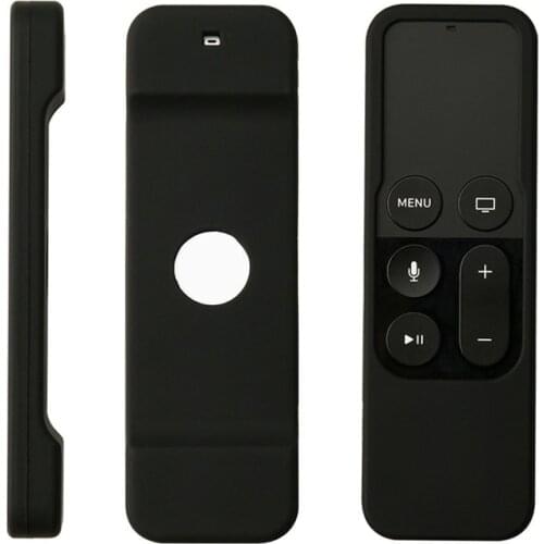 Soft Silicone Remote Control Covers For Apple TV 4 Protective Case Cover Skin Dust-proof Waterproof Anti-fall Dust Cover