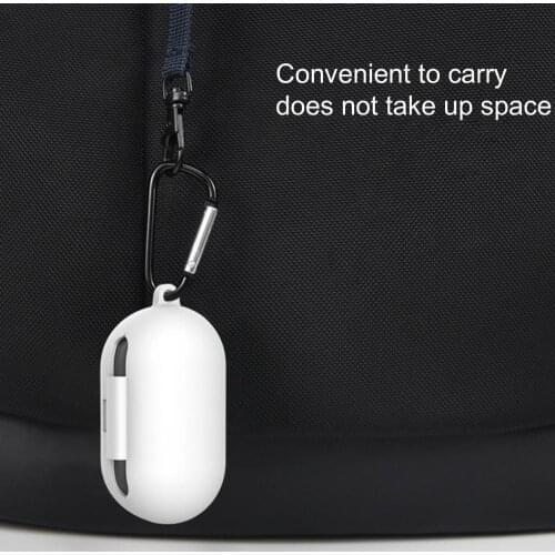 BLUELANS Anti-falling Soft Silicone Solid Color Earphone Case Cover for Haylou GT1 Pro