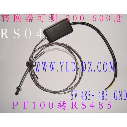 PT100 PT100 temperature measuring instrument, RS04, RS485, the temperature measuring line of the long distance