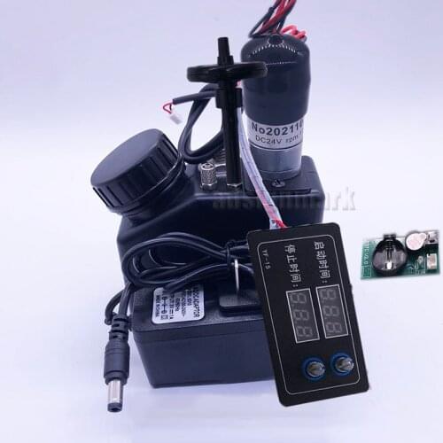 A3+ Printer 250ml UV Ink Tank with Liquid Sensor Stirring Motor White Inks Sub Ink Tank UV Bulk Tank Alarm Buzzer and Light