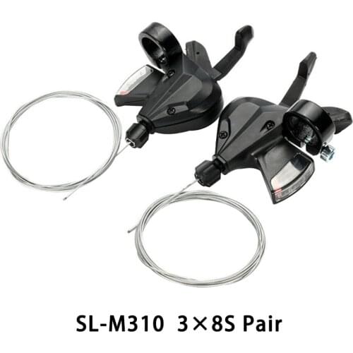 3x8-Speed Shift Lever Shifter Right Left Bicycle Derailleur for Acera SL-M310 Mountain Hybrid Bike Bicycle Parts