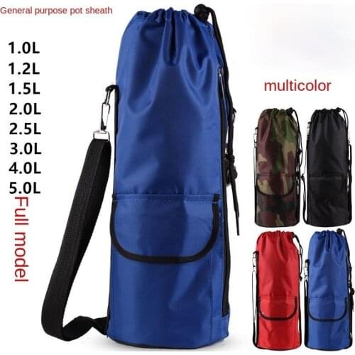 Thermal Insulation Pot Protection Cover 1L2L3L4L5Lwater Bottle Travel Pot Cover Backpack Water Bottle Wine Bottle Bag Sleeve