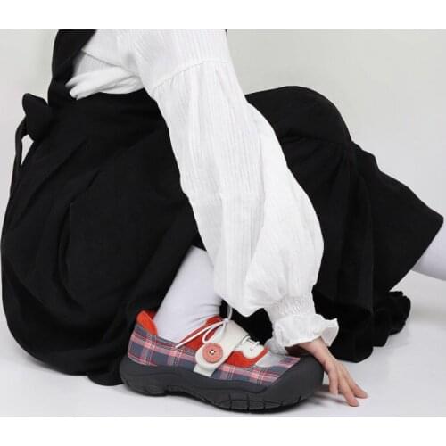 Cute High Quality Fashion Women Flat Shoes New Round Head Women Flats Thick Bottom Leisure Female Casual Shoes