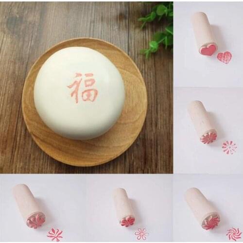 Vintage Leaf Flowers Embossed Wood Stamp For Scrapbooking Sculpture Wooden Stamps Diy Ceramic Pottery Polymer Clay Decor