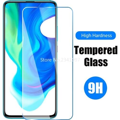 9H tempered glass for xiaomi poco M3 X3 NFC screen protective protector films for Xiaomi Poco F2 C3 M2 Pro X2