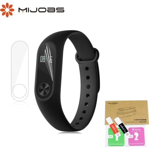 Screen Protector 2pcs/pack for Mi Band 2 Strap HD Ultra Thin Anti-scratch Screen Protective Film Cover for Xiaomi Miband 2