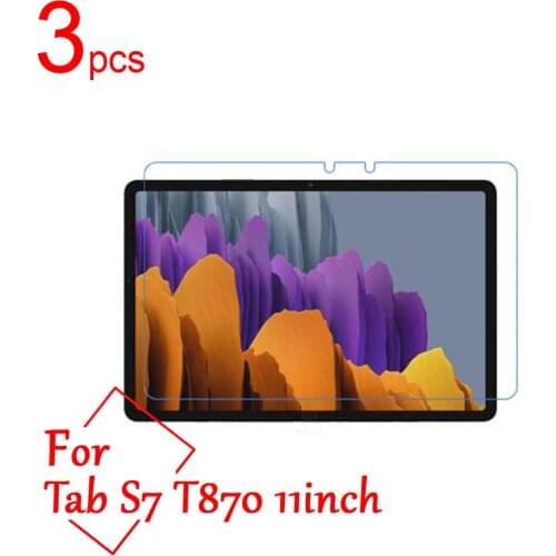 3pcs/lot Ultra Clear/Matte/Nano anti-Explosion LCD Screen Protectors Cover for Samsung Galaxy TAB S7 PLUS T870 T970 Tablet Film