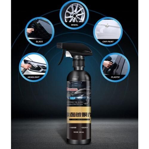 1~ 3 Pcs Car interior Liquid Ceramic Coat Hydrophobic Glass Coating Polish Wax Best Renovation agent Automotive Coating Agent