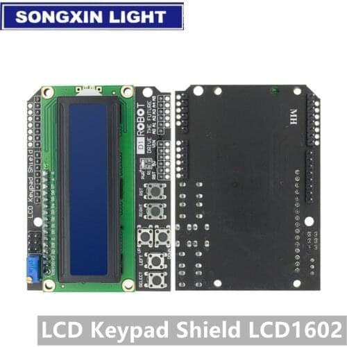 LCD Keypad Shield LCD1602 LCD 1602 Module Display blue screen For Arduino