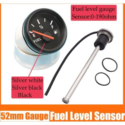 0-190ohm Fuel Level Gauge Boat Car Fuel Sending Unit 200 250 300 350 450 600mm Fit Fuel & Water Level Gauge Fuel Level Sensor