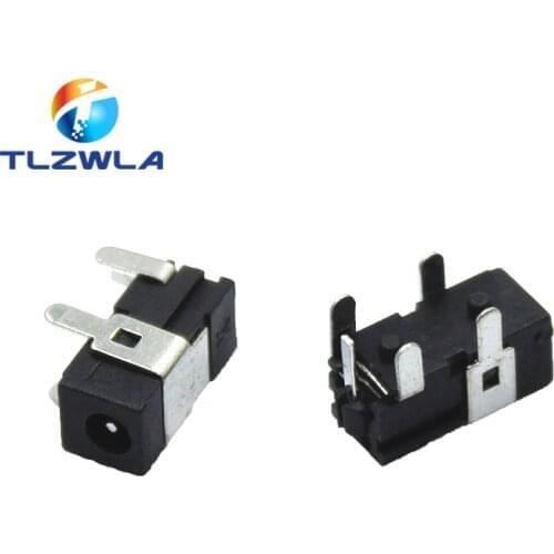 10Pcs High Quality DC Power Socket Jack DC-011 PIN=0.7 Needle Size Adaptation 2.5mm*0.7mm Power Female Plug 2.5x0.7MM