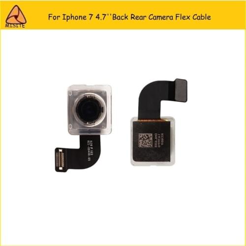 2PCS/LOT 100% Original Rear Back Camera Module Flex Cable Ribbon Replacement Parts For iphone 7 7G 4. 7 inch Big Camera Flex
