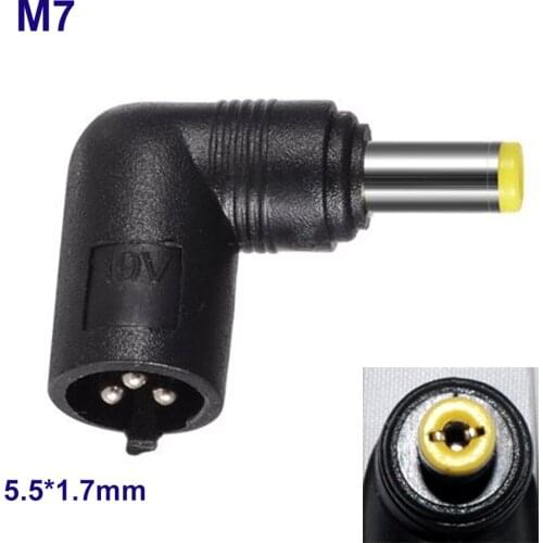 3-Pin DC Tip for Universal Laptop Adapter Car Charger Connectors 5.5x 1.7mm for Acer