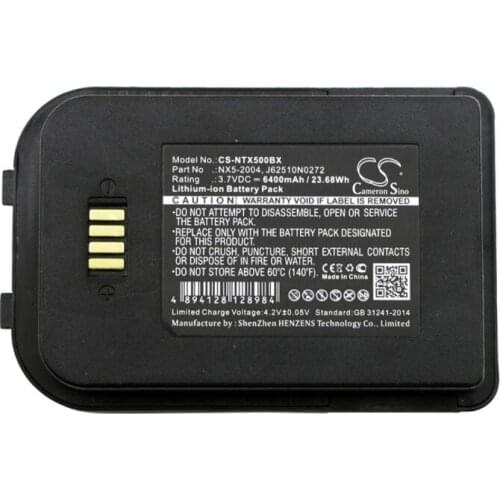 Cameron sino 6400mah battery for BLUEBIRD Pidion BIP-6000 6251-0A J62510N0272 NX5-2004 for HANDHELD Nautiz X5 eTicket 6251-0A