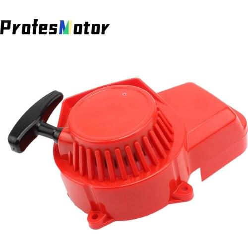 Motorcycle Accessories Engine parts40-6 plastic four-jaw pull starter Fit For 47cc 49cc 2 Stoke Engines Pull Starter Dirt Bike