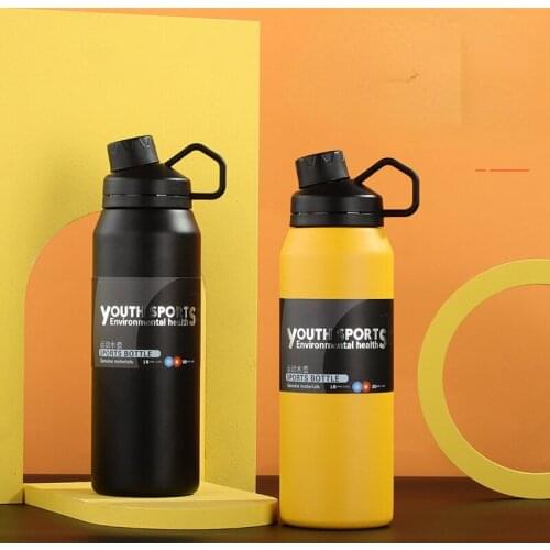 1000ML water bottlesStainless steel water bottle large capacity sports bottle Thermal Insulation custom water bottle with logo