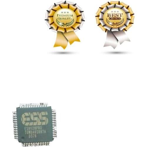 1PCS ES9028 ES9028PRO Audio DAC Chip 64-eTQFP 135dB DNR -120dB THD+N