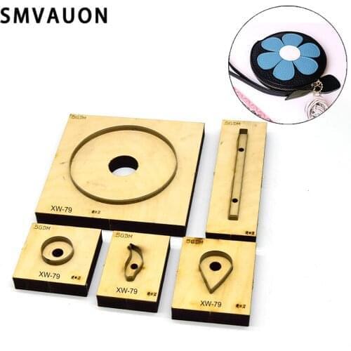Wooden Die-cutting Diy Craft Handmade Coin Purse Leather Cutting Dies Suitable For Common Die-cutting Machines