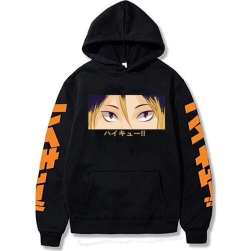 2021 Hot Anime Haikyuu Cosplay Hoodie Kenma Kozume Graphic Funny Sweatshirt for Men